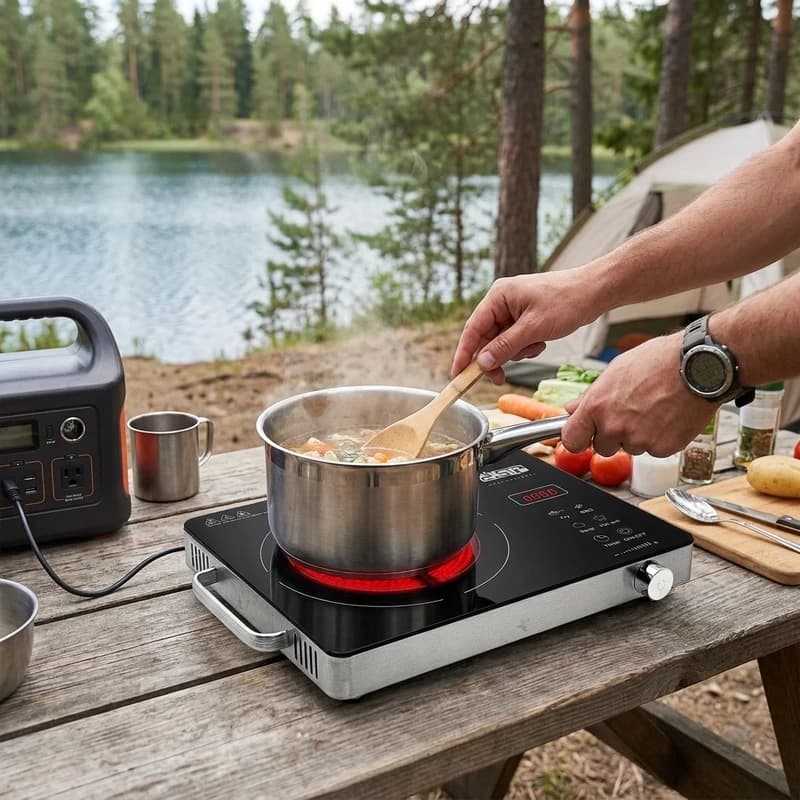 اجاق برقی مادون قرمز دی اس پی مدل KD5052 — تصویر ۴