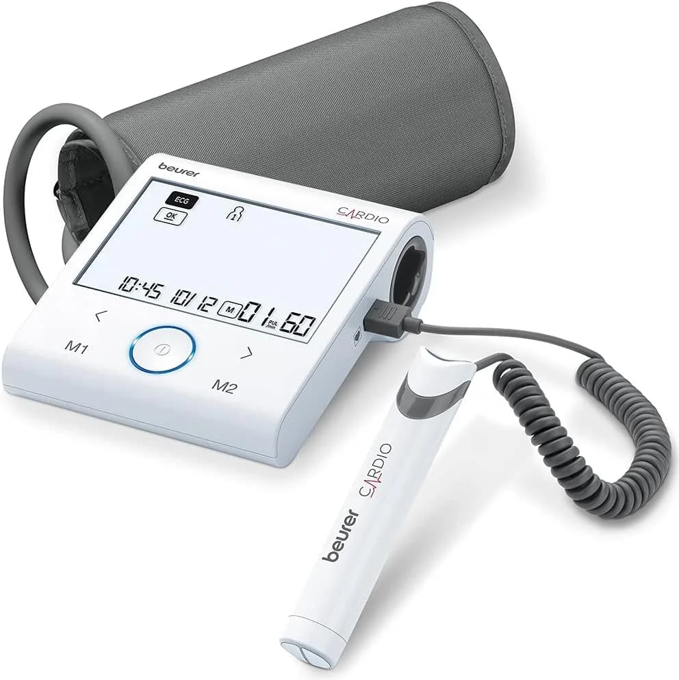 دستگاه فشارسنج و نوار قلب آلمانی Beurer مدل BM 96 Cardio – مانیتورینگ جامع سلامت قلب