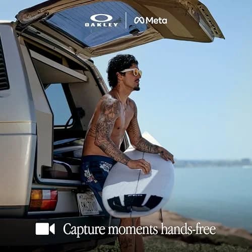 عینک هوشمند Oakley Meta HSTN – تجربه انقلابی تکنولوژی AI در قاب عینک آفتابی — تصویر ۴