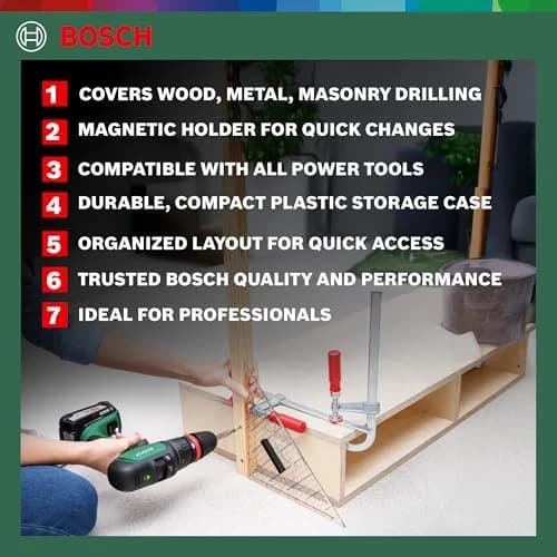 مجموعه ۳۴ عددی مته و سری پیچگوشتی بوش (Bosch) سری X-Line Classic — تصویر ۳