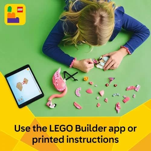 لگو کرییتور ۳ در ۱ مدل حیوانات وحشی: فلامینگو صورتی (LEGO 31170) — تصویر ۴