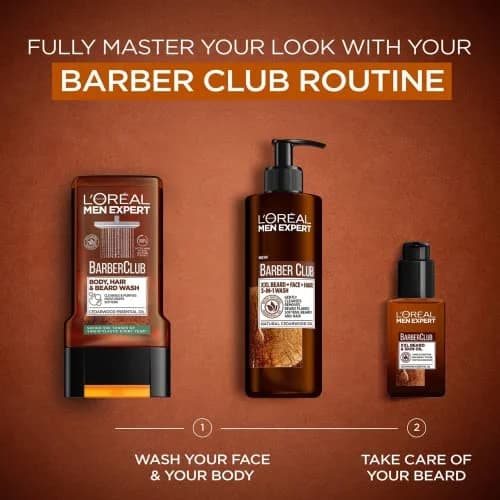 روغن ریش و پوست صورت لورال پاریس مدل Barber Club — تصویر ۴