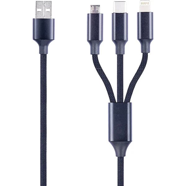 کابل تبدیل USB به MicroUSB/USB-C گو-دس مدل GD-UC531