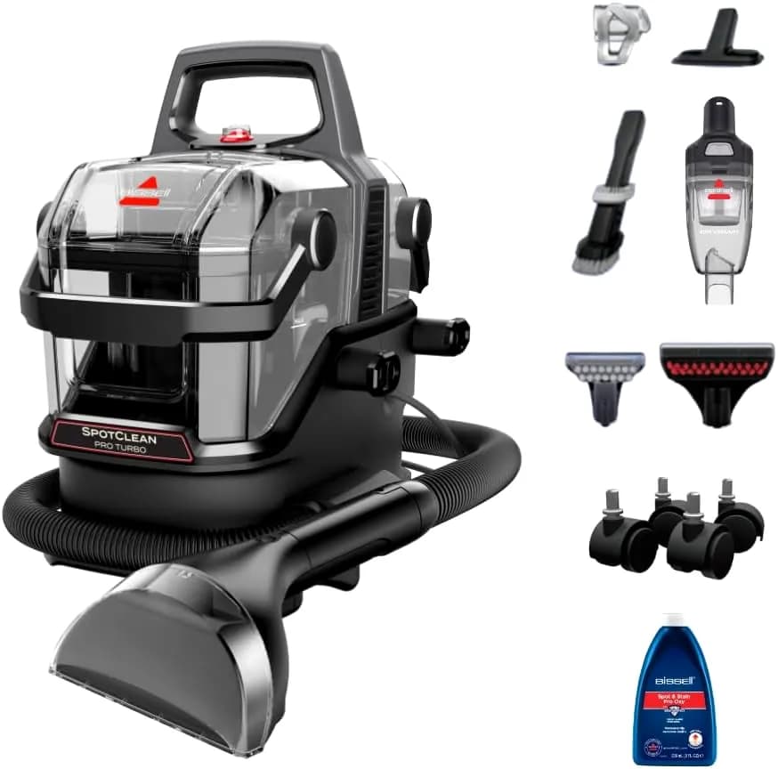 مبل‌شوی و فرش‌شوی مسافرتی و پرتابل BISSELL مدل SpotClean Pro Turbo 3911K