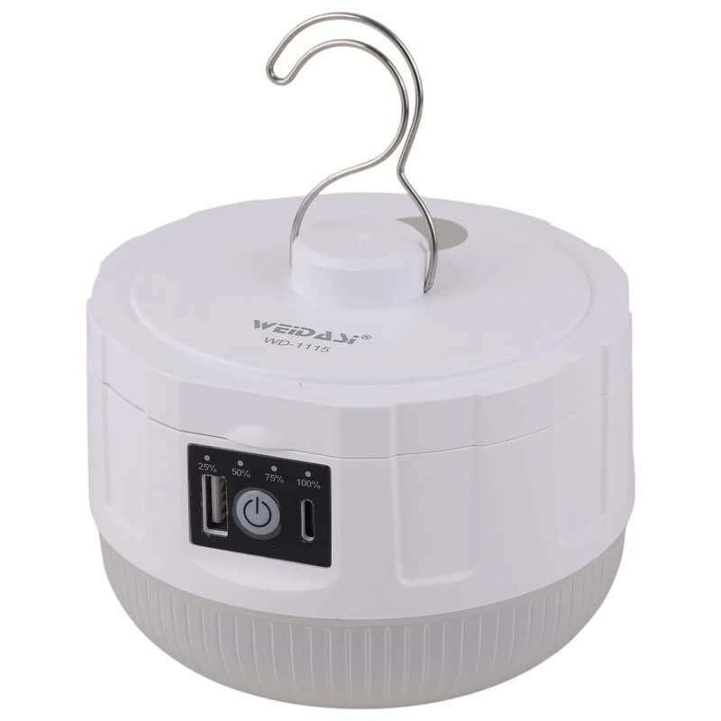 چراغ شارژی ویداسی مدل WD-1115