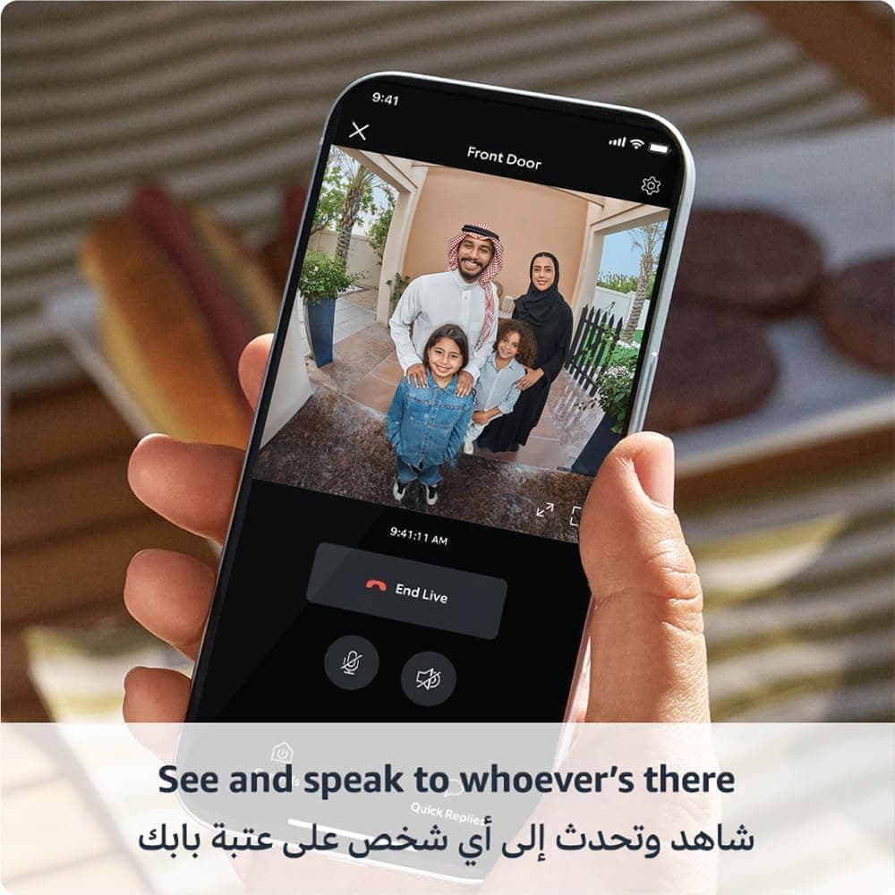 آیفون تصویری بیسیم رینگ | Ring Battery Video Doorbell — تصویر ۳