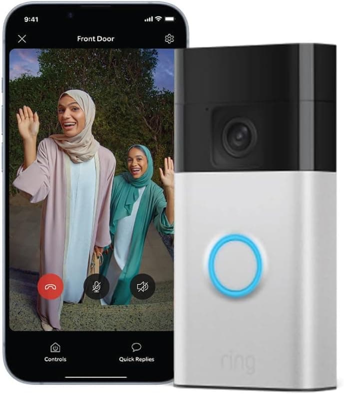 آیفون تصویری بیسیم رینگ | Ring Battery Video Doorbell