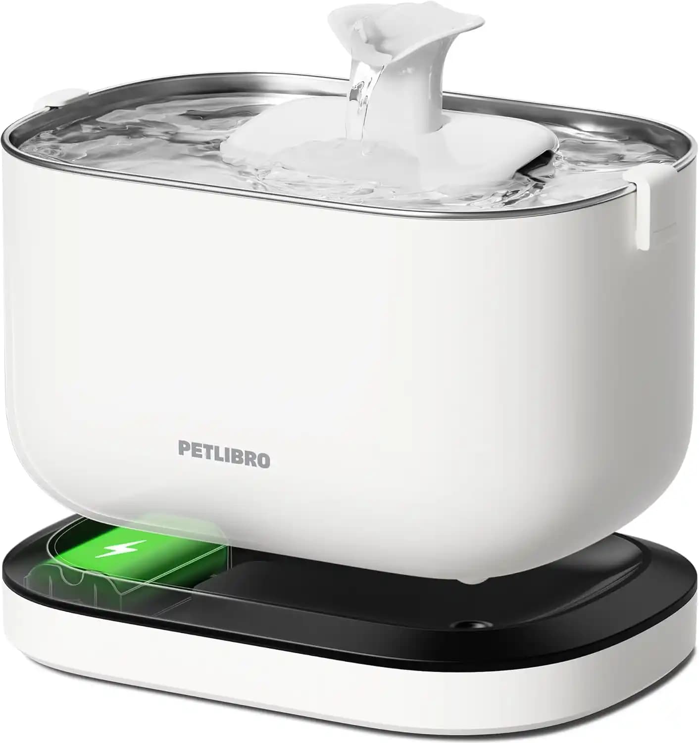 فواره آب گربه PETLIBRO مدل Dockstream بیسیم و قابل شارژ ۲.۵ لیتری