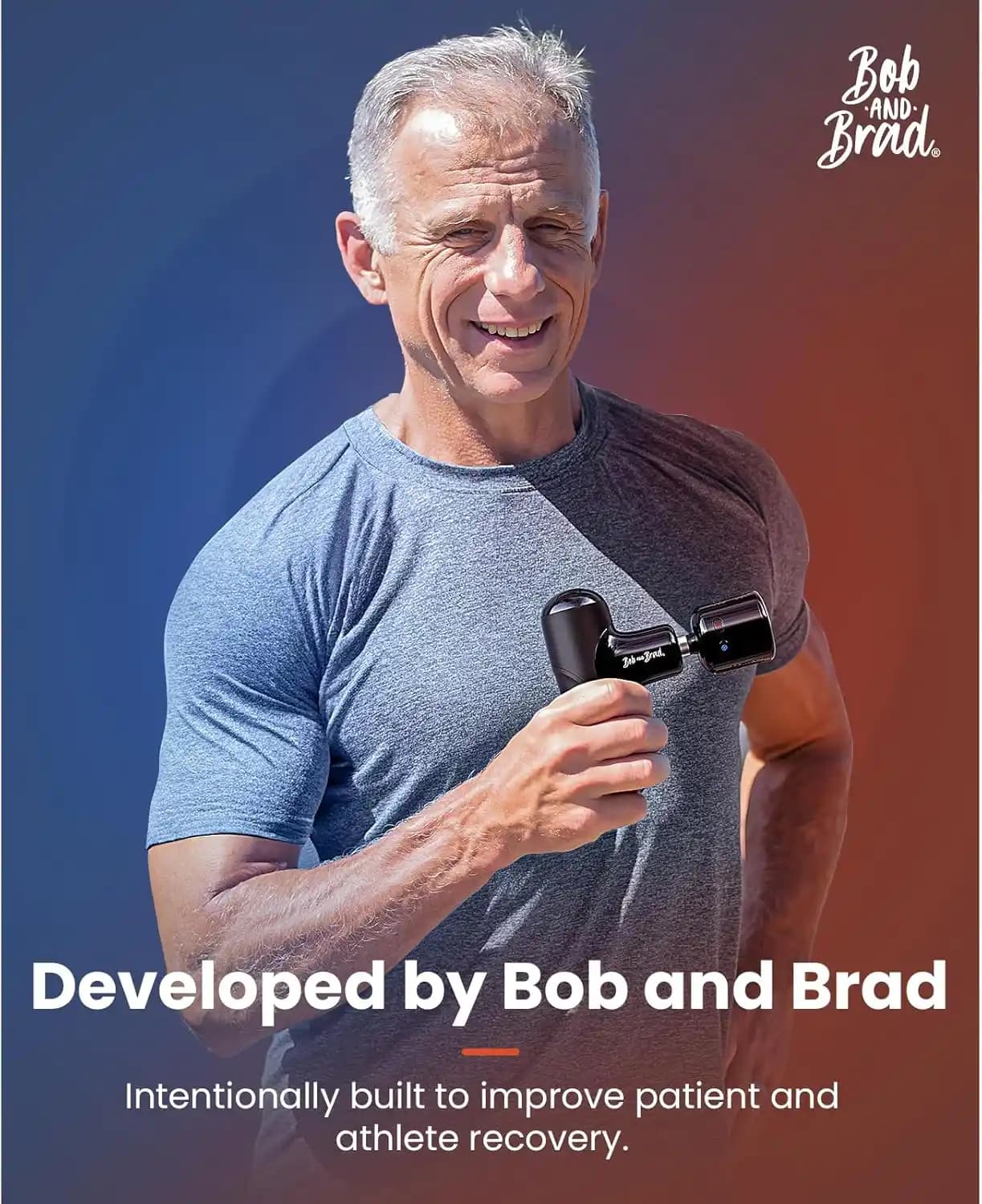ماساژور تفنگی جیبی BOB AND BRAD Q2 Pro Mini با سری گرمایی و سرمایی — تصویر ۵