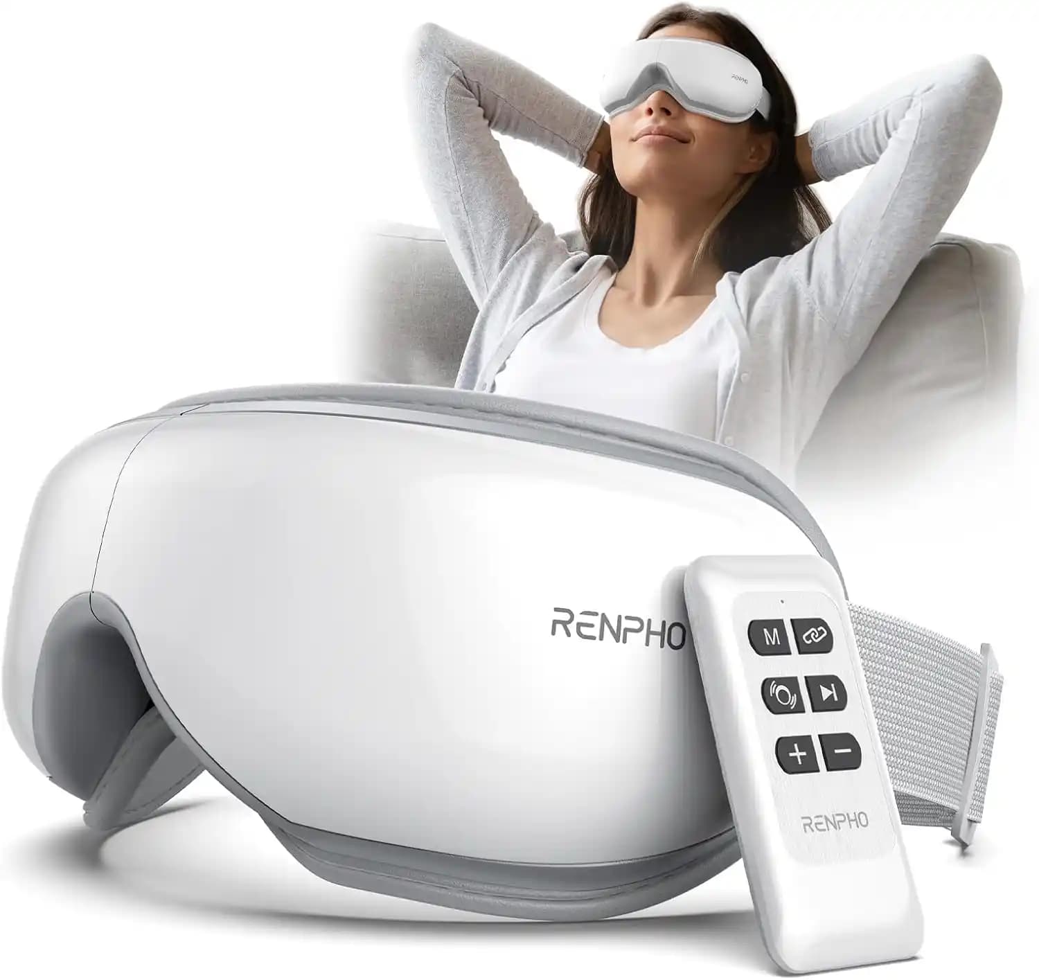 ماساژور چشم RENPHO مدل Eyeris 1 با ریموت کنترل، گرمایش