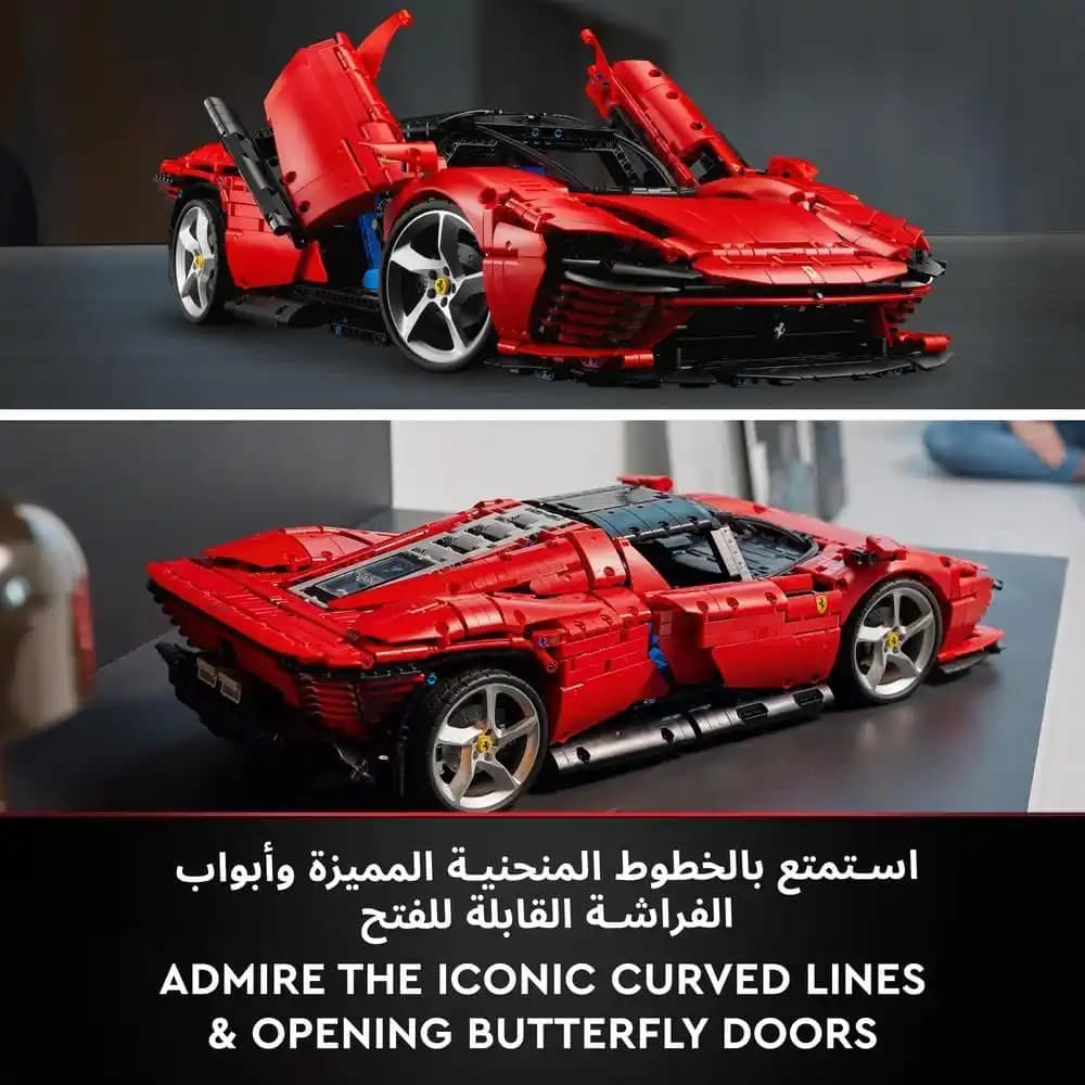 لگو ساختنی ماشین فراری LEGO 42143 Technic Ferrari Daytona — تصویر ۴