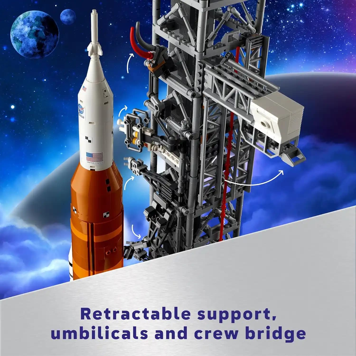 لگو راکت ناسا 3601 عددی LEGO® NASA Artemis Space Launch System — تصویر ۵