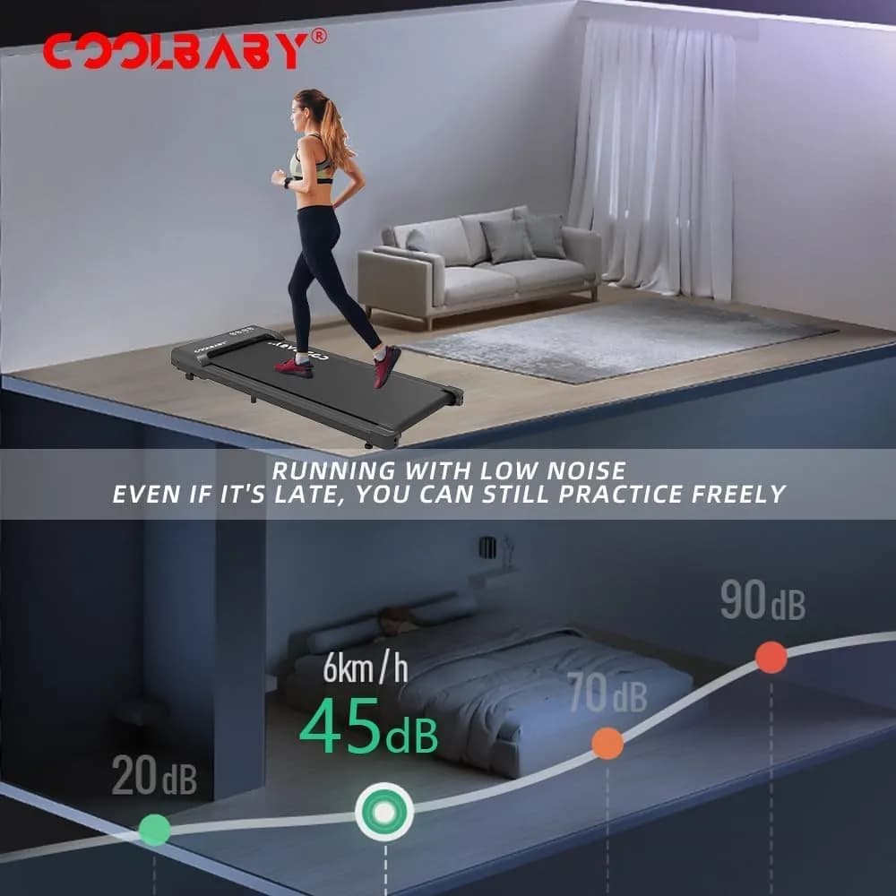 تردمیل خانگی به همراه میز کار COOLBABY Walking Pad — تصویر ۳
