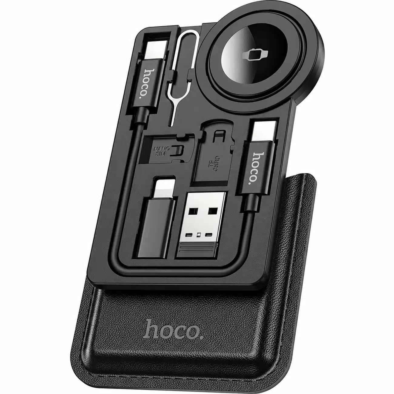 پک تبدیل و شارژر هوکو Hoco مدل CW58 همراه شارژر ساعت هوشمند