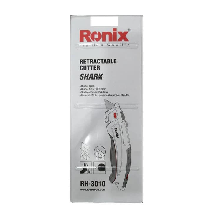 کاتر رونیکس مدل RH-3010 ذوزنقه ای حرفه ای ۱۹ میلی متری — تصویر ۲