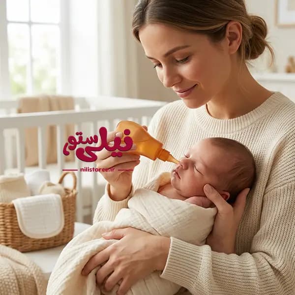 پوآر بینی نوزاد گیاهی تمام سیلیکونی برند کیدیلو Kidilo