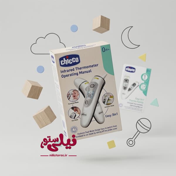 تب سنج دیجیتالی 3در1 برند چیکو chicco — تصویر ۲