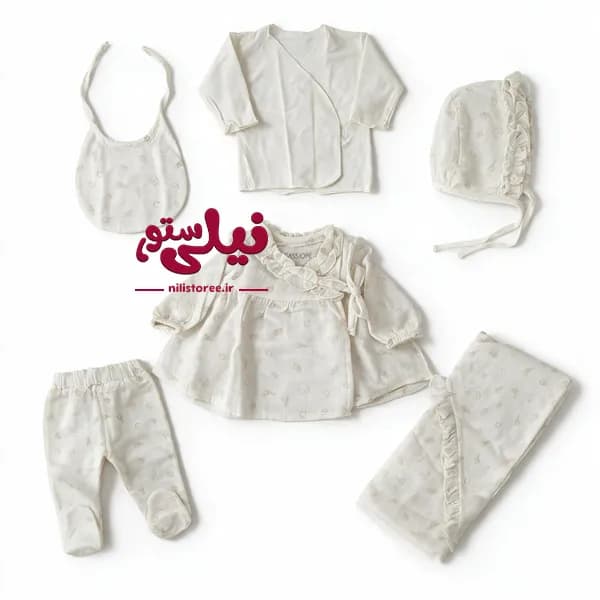 ست جعبه ای 10 تکه نوزاد طرح toys صورتی برند کاسیوپه CASSIOPE — تصویر ۵