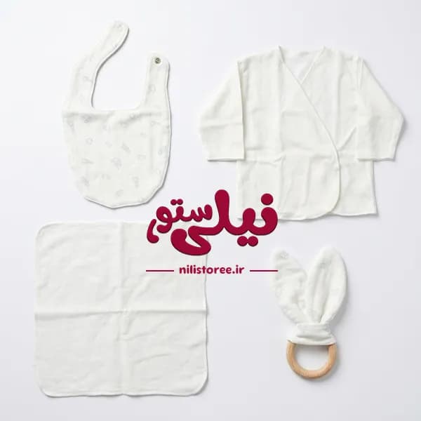 ست جعبه ای 10 تکه نوزاد طرح toys آبی برند کاسیوپه CASSIOPE — تصویر ۶