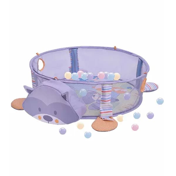 تشک بازی نوزاد 3 در 1 طرح راکون برند کونیگ کیدز Konig Kids کد 63596 — تصویر ۲