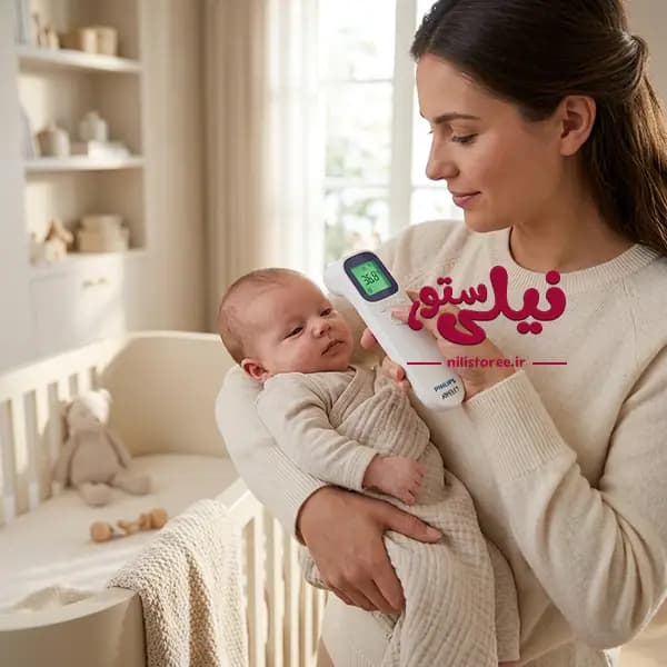 تب سنج لیزری نوزاد برند اونت Avent مدل Advanced