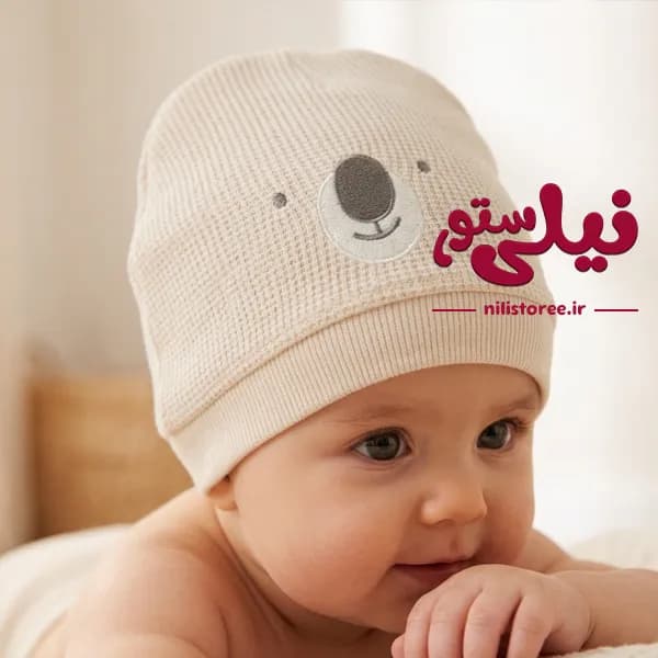 کلاه فانتزی نوزادی پسرانه طرح کوالا پینو برند دانالو Danaloo