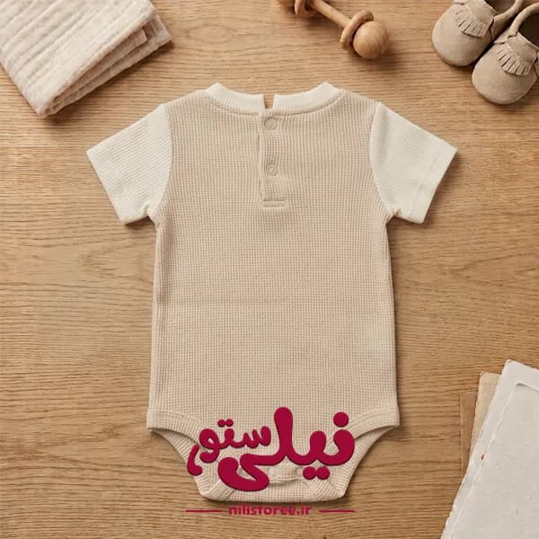 زیردکمه آستین کوتاه فانتزی نوزادی پسرانه طرح کوالا پینو برند دانالو Danaloo — تصویر ۳