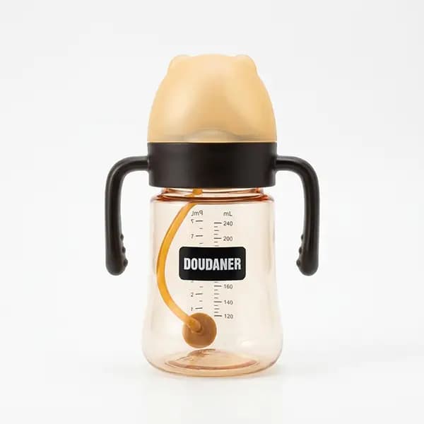 شیشه شیر نوزاد 240 میل طرح خرس برند Doudaner کد 1029 — تصویر ۵