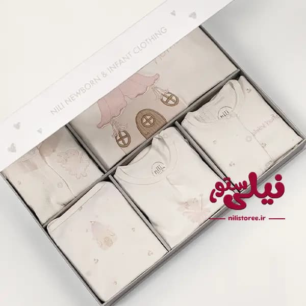 ست جعبه ای 13 تکه طرح پینکی برند نیلی