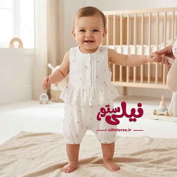 رامپر نوزاد طرح ماتیلدا برند نیلی