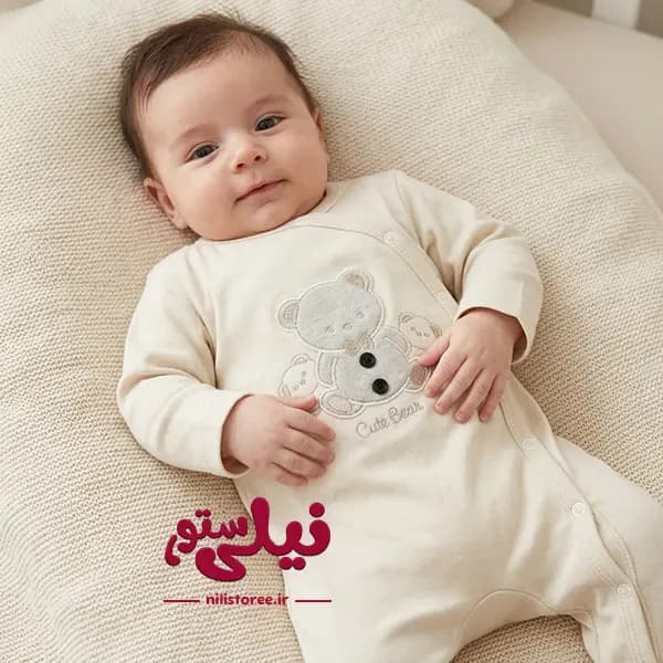 ست 7 تکه بیمارستانی برند دانالو danaloo طرح خرس کد 456