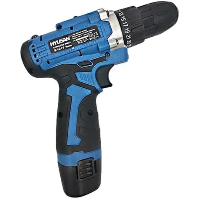 دریل شارژی هیوسان ۱۲ ولت مدل S-1211 ا Hyusan Cordless Impact Drill S-1211 — تصویر ۲