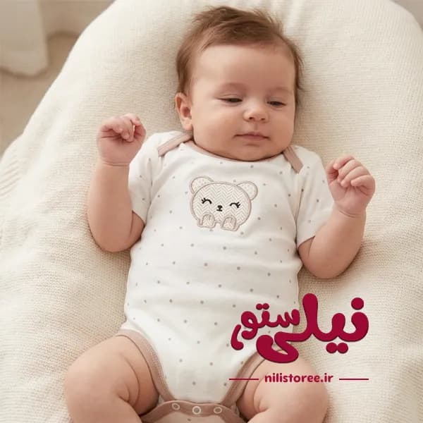 ست 19 تکه جعبه ای نوزادی طرح گربه برند Danaloo — تصویر ۴