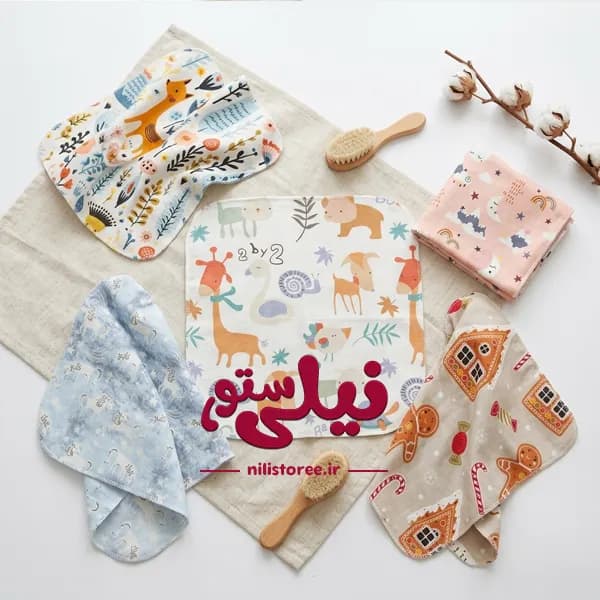 خشک کن 6 عددی نوزاد برند بیبی فورلایف Baby4life کد 15 — تصویر ۳