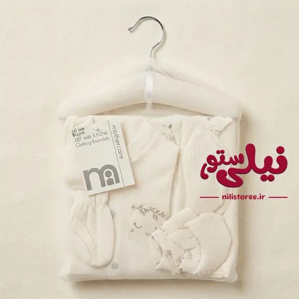 ست بیمارستانی نوزاد 7 تکه طرح ماه برند مادرکر mothercare — تصویر ۳
