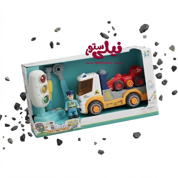 اسباب بازی موزیکال ماشین فرمول یک 6 تکه برند HINLEBAO TOYS کد D21 — تصویر ۲