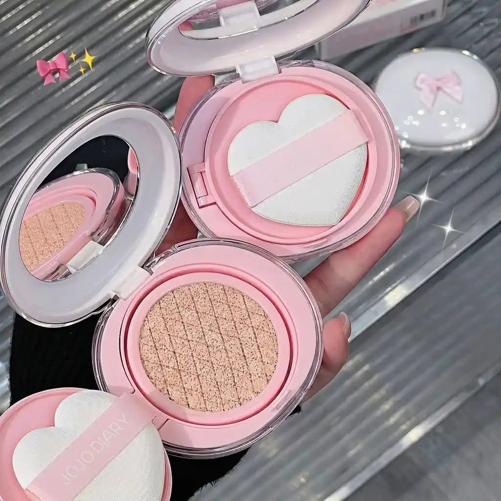 کوشن طرح پاپیون صورتی جوجو دایری JOJO DIARY — تصویر ۴