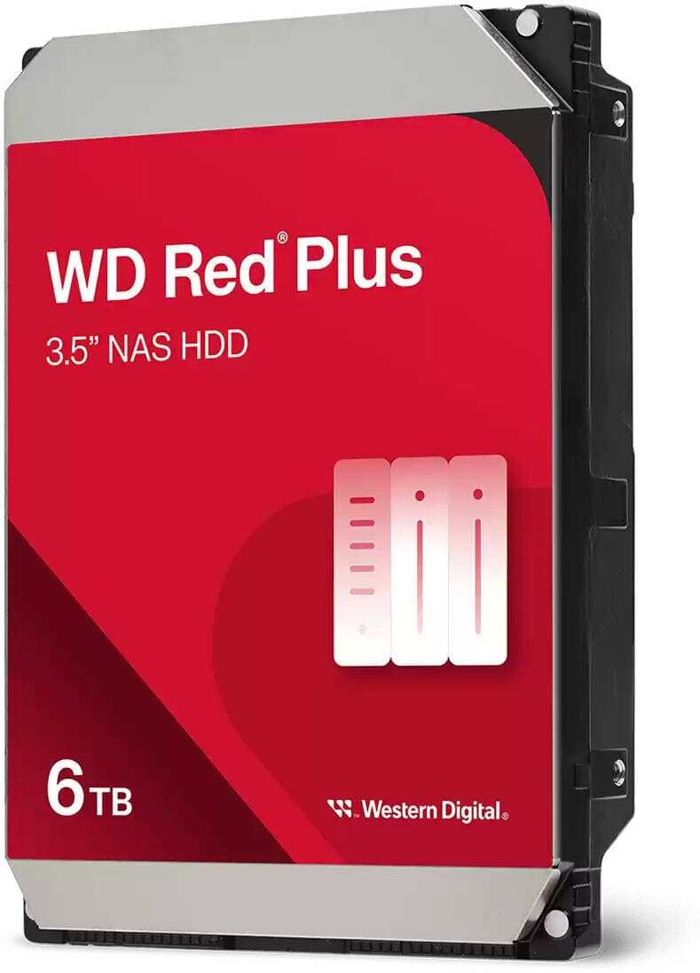 WD Red Plus 6TB SATA NAS HDD (WD60EFPX) — تصویر ۳
