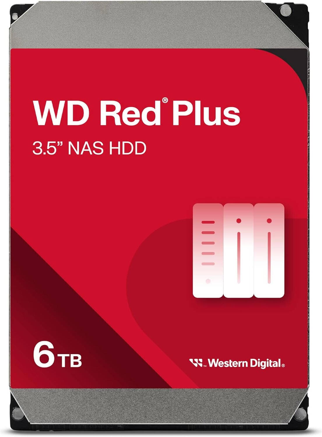 WD Red Plus 6TB SATA NAS HDD (WD60EFPX) — تصویر ۲
