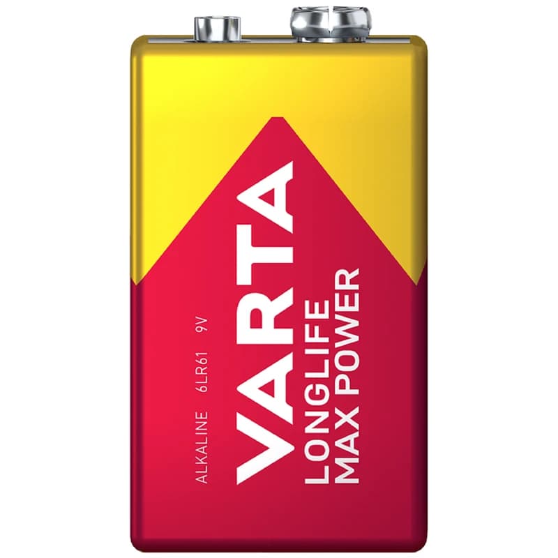 باتری کتابی VARTA مدل Max Power 9V – 6LR61 — تصویر ۲