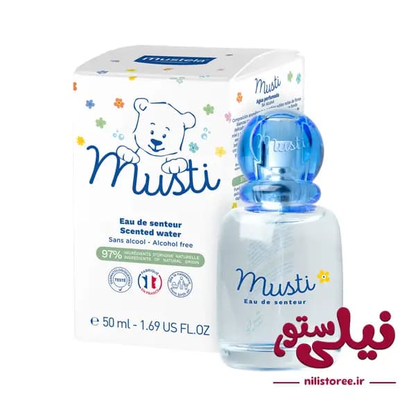 ادکلن نوزاد 50 میل برند موستلا Mustela — تصویر ۲