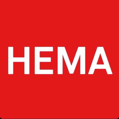 بادی نوزادی آستین بلند وارداتی طرح قلب رنگ صورتی برند HEMA — تصویر ۲