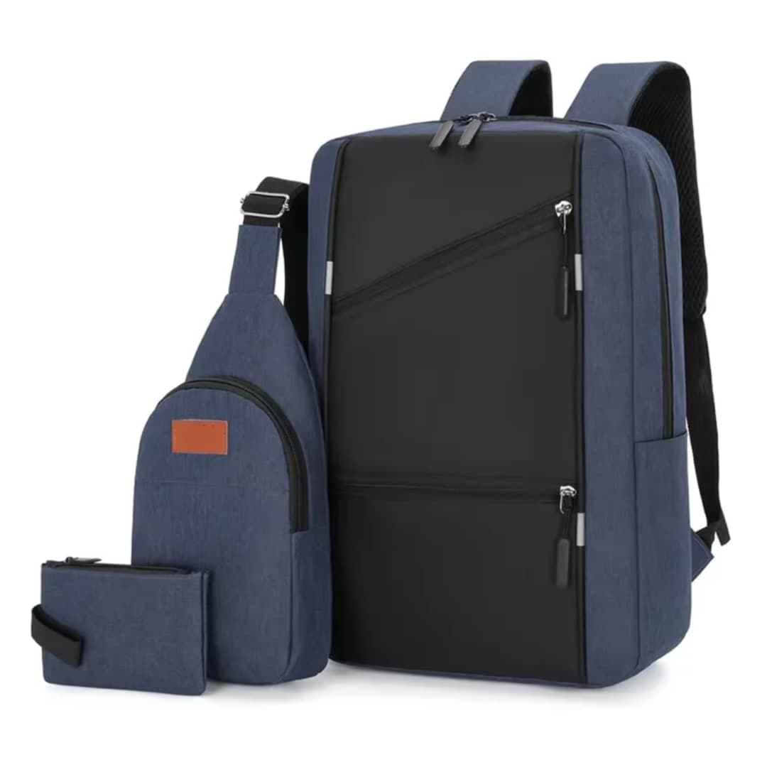ست کوله پشتی کیف پول و بادی بگ 01(MGH)