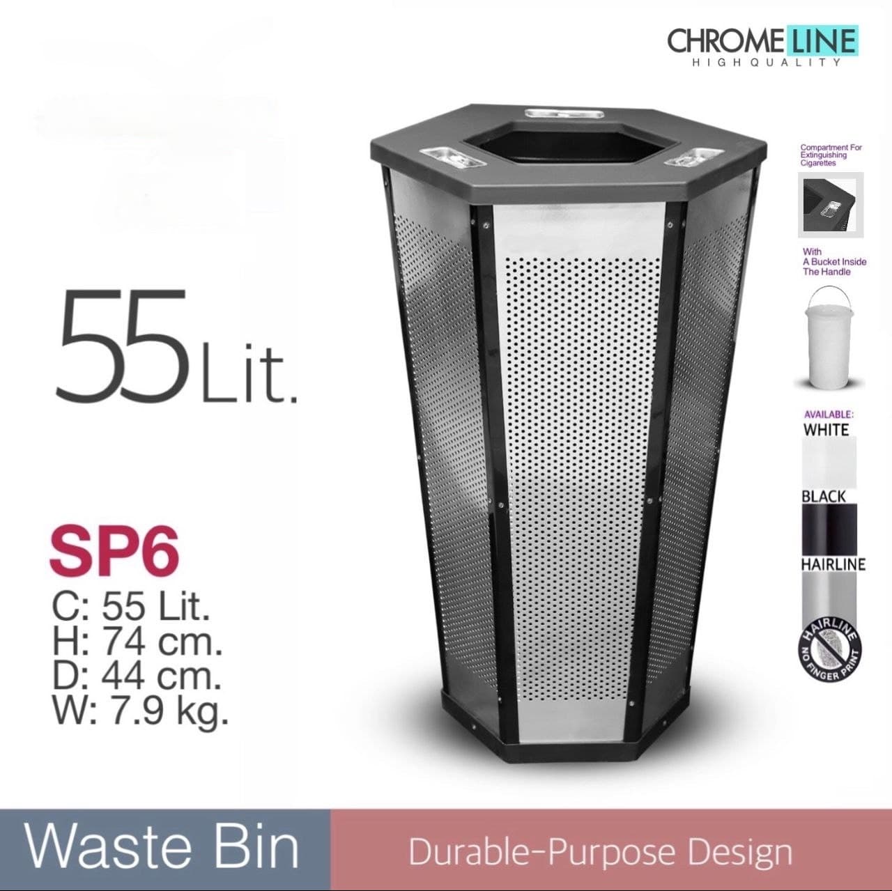 سطل پانچ مدل SP6 – سطل 1 فیلبندشاپ مدل 847393 — تصویر ۲