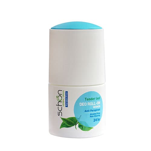 رول ضد تعریق زنانه 24 ساعته شون مدل Tender Leaf حجم 50 میل