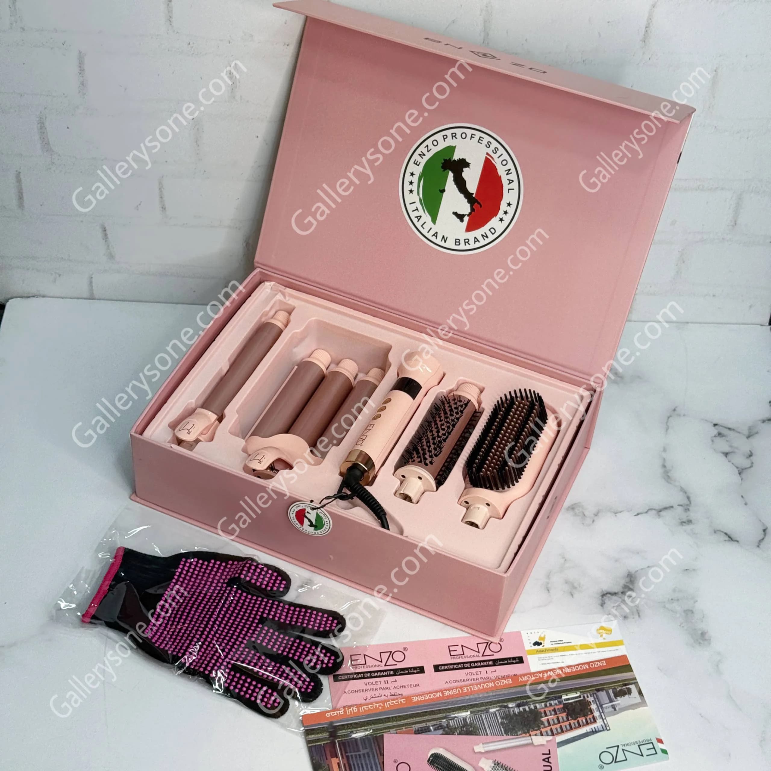 ست حالت‌دهنده مو ۴ کاره انزو | ENZO مدل NO.EN-9111 — تصویر ۲