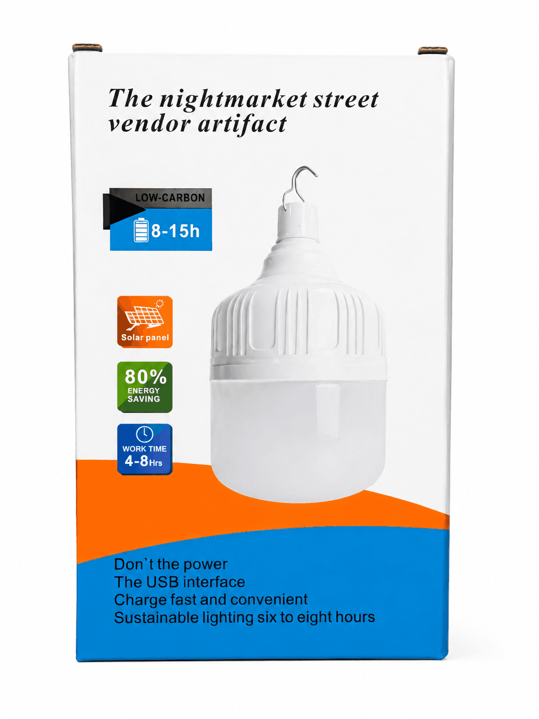 لامپ شارژی 10W | چراغ LED قابل حمل USB