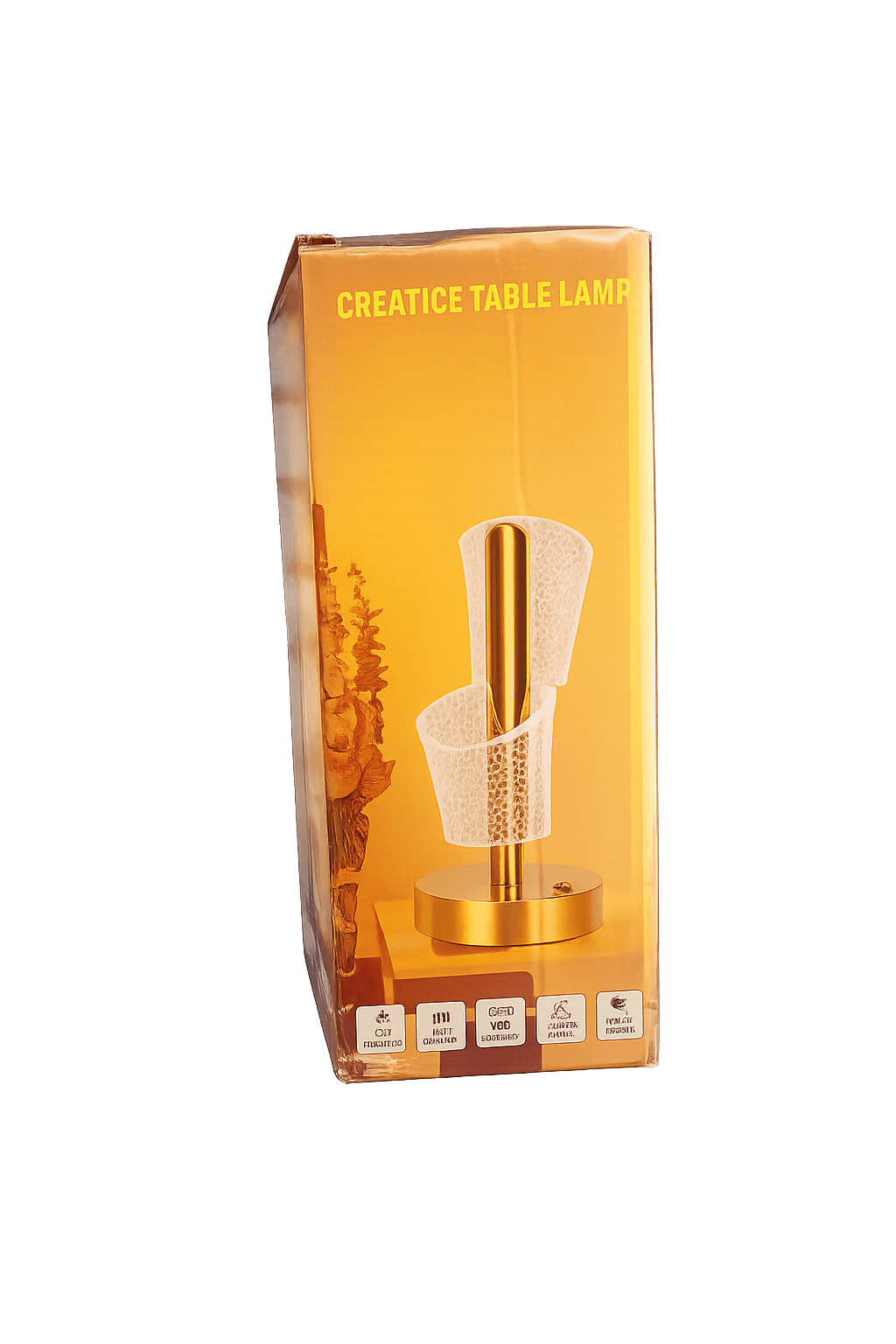 چراغ خواب رومیزی شارژی طرح لمسی