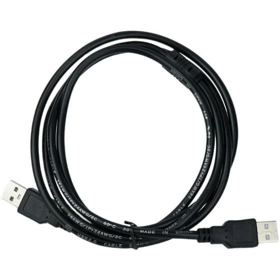کابل لینک 3 متری USB2 | کابل USB 2.0 دو سر نر — تصویر ۲