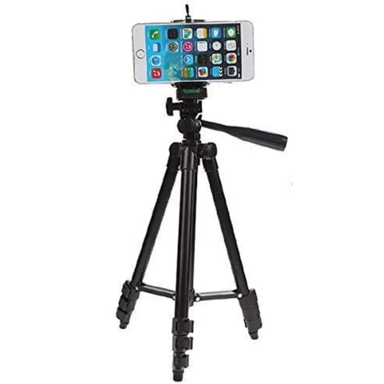سه پایه دوربین Tripod 3120 | سه پایه موبایل و دوربین با هد 3 جهته — تصویر ۳